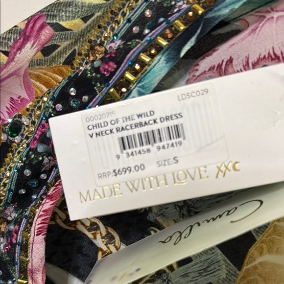 Camilla Child of the Wild V-Neck Racerback Maxi Dress NWT - Picture 8 of 8